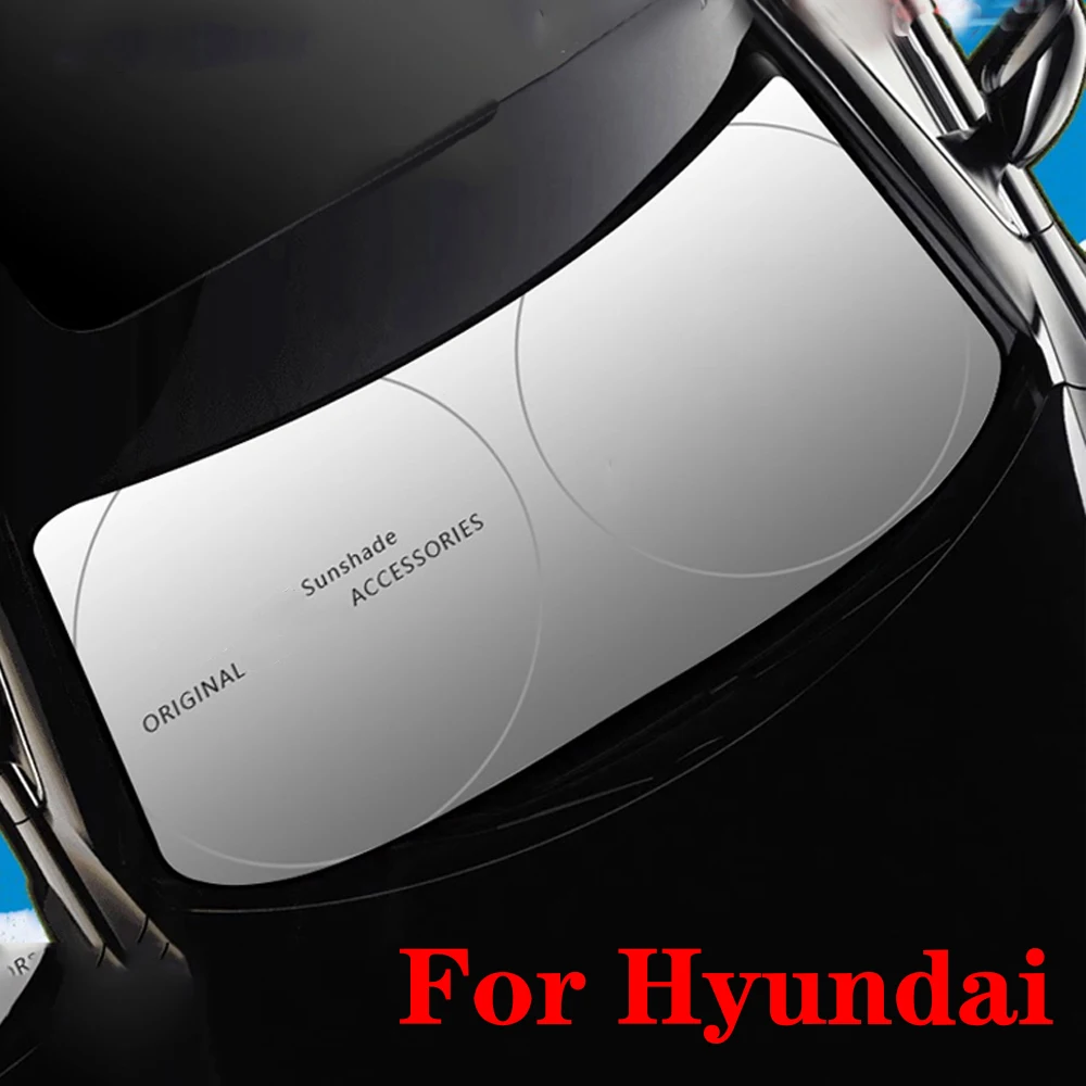 Автомобильный солнцезащитный козырек на лобовое стекло для Hyundai Accent MC RB HC Santa Fe SM CM