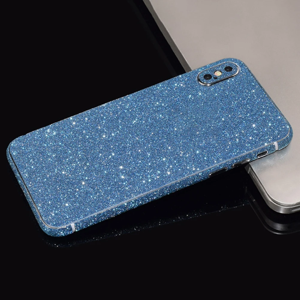 Блестящая пленка на заднюю панель для iPhone 11 Pro XS MAX XR X блестящая задняя крышка