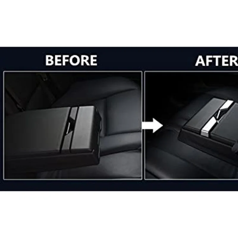 Стайлинг автомобиля задний ряд подлокотник коробка Декоративные Чехлы наклейки