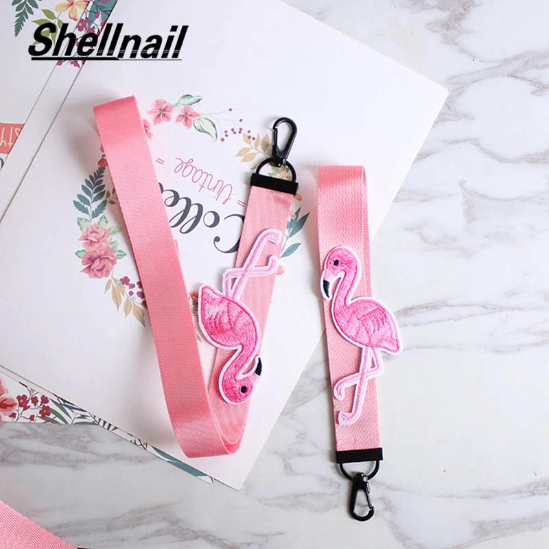 

Shellnail Mobile Phone Straps Hanging Neck Rope Lanyard For Camera USB ID Pass Card Name Badge Holder Leopard Cell Phone Lanyard
