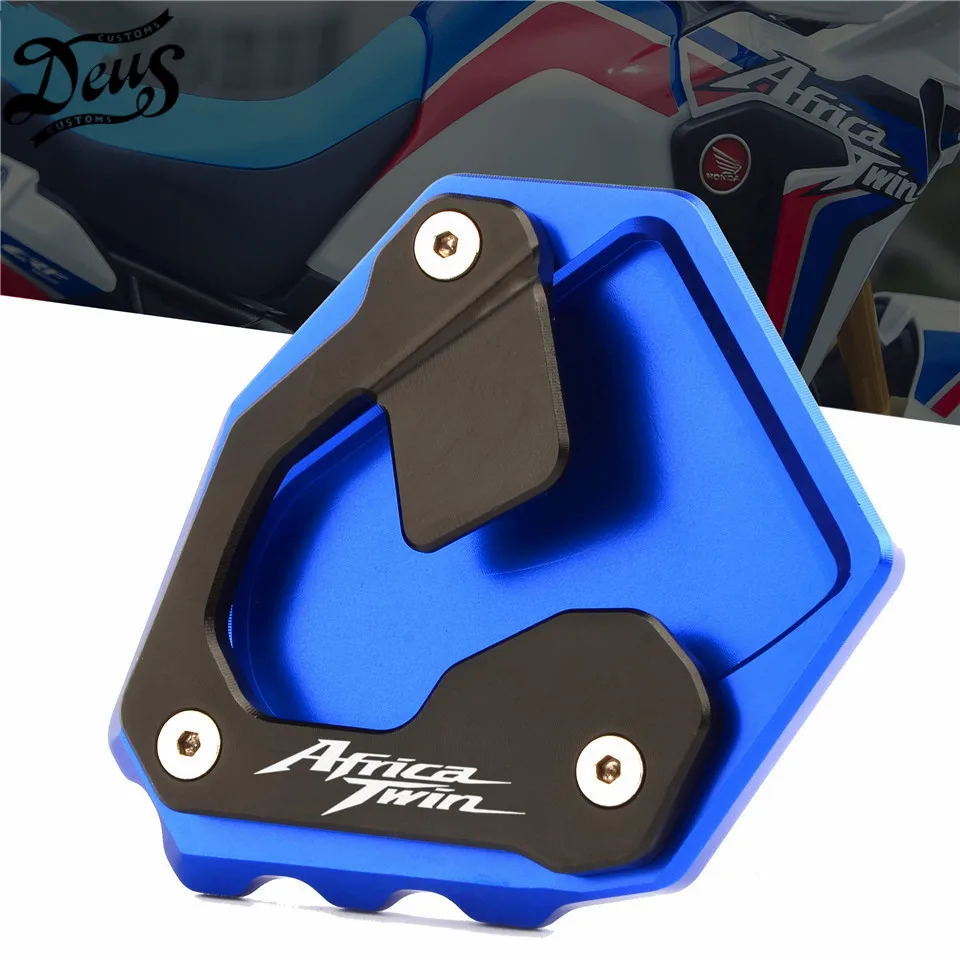 

Brand New Kickstand Side Stand Extension Pad Enlarge Extension Support Plate For Honda CRF1000L CRF 1000L Africa Twin 2016 2017