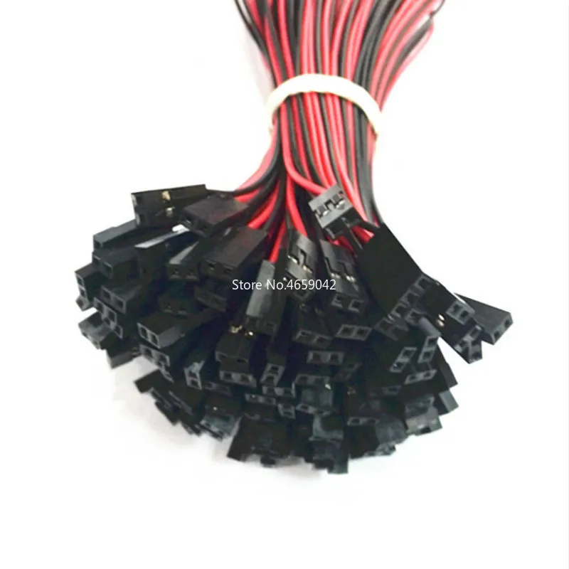 Двухконтактный кабель Dupont 20 шт./лот 2 контакта разъем мама провод P длина 10 см/20