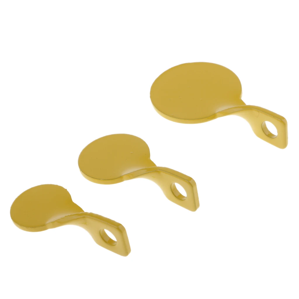 3pcs Stainless Steel Spinner Target Plates 2.5cm 3cm 4cm for Shooting Hunting Practice | Спорт и развлечения