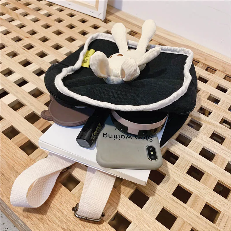 KAMIDA Детский рюкзак мультяшная сумка на плечо 2019 осень зима простой с кроликом для