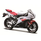 Мотоциклетная копия Maisto масштаба 1:18 Yamaha YZ-R6 с аутентичными деталями, Коллекционная модель мотоцикла, подарок, игрушка