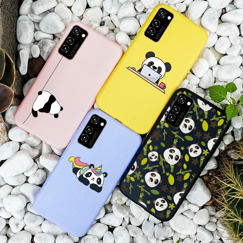 Чехол с пандой для Huawei Honor 10 Lite 20 Pro 9X View 30 V30 PRO силиконовый бампер P30 P Smart 2019 NOVA 5T |