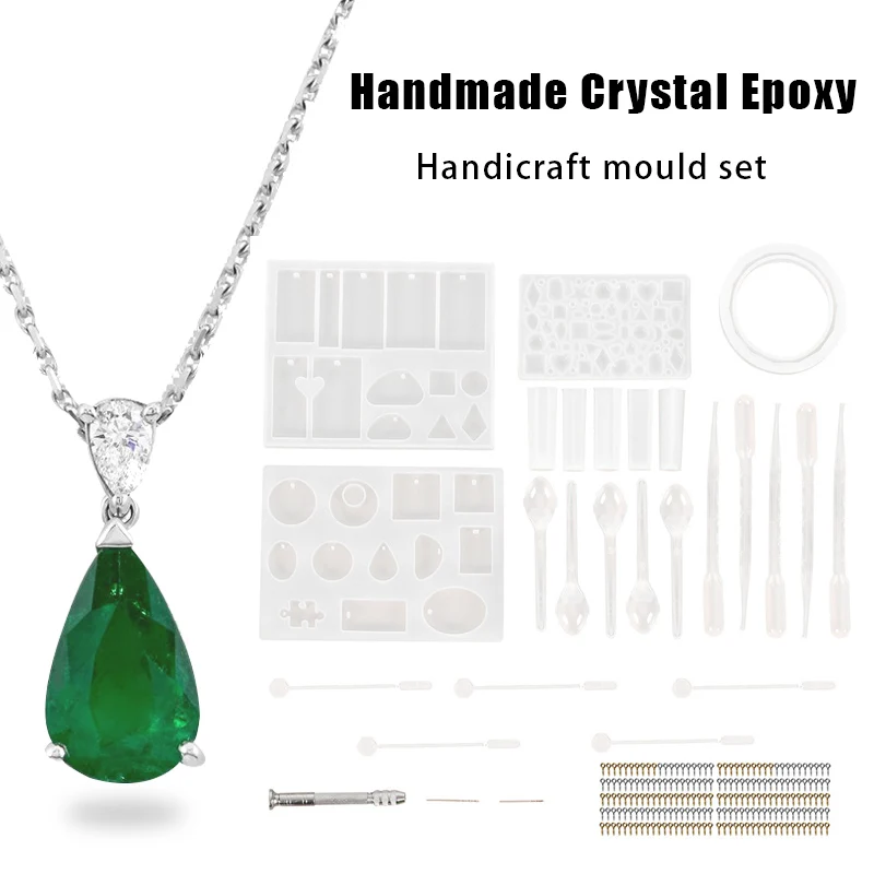 

Набор инструментов для литья из смолы, 127 шт./компл., набор инструментов для самостоятельного изготовления ювелирных изделий из эпоксидной с...