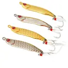 57101520 г золотистые серебристые металлические приманки VIB сильные яркие вибрации ложка приманка рыболовная приманка на окуня искусственная жесткая приманка 3D глаза