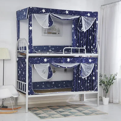 STYLE 1 LeRadore москитная сетка для студентов с затемненными занавесками полиэфирная кружевная двухъярусная кровать сетки от насекомых для одиночной кровати Moustiquaires - Цвет: STYLE 1