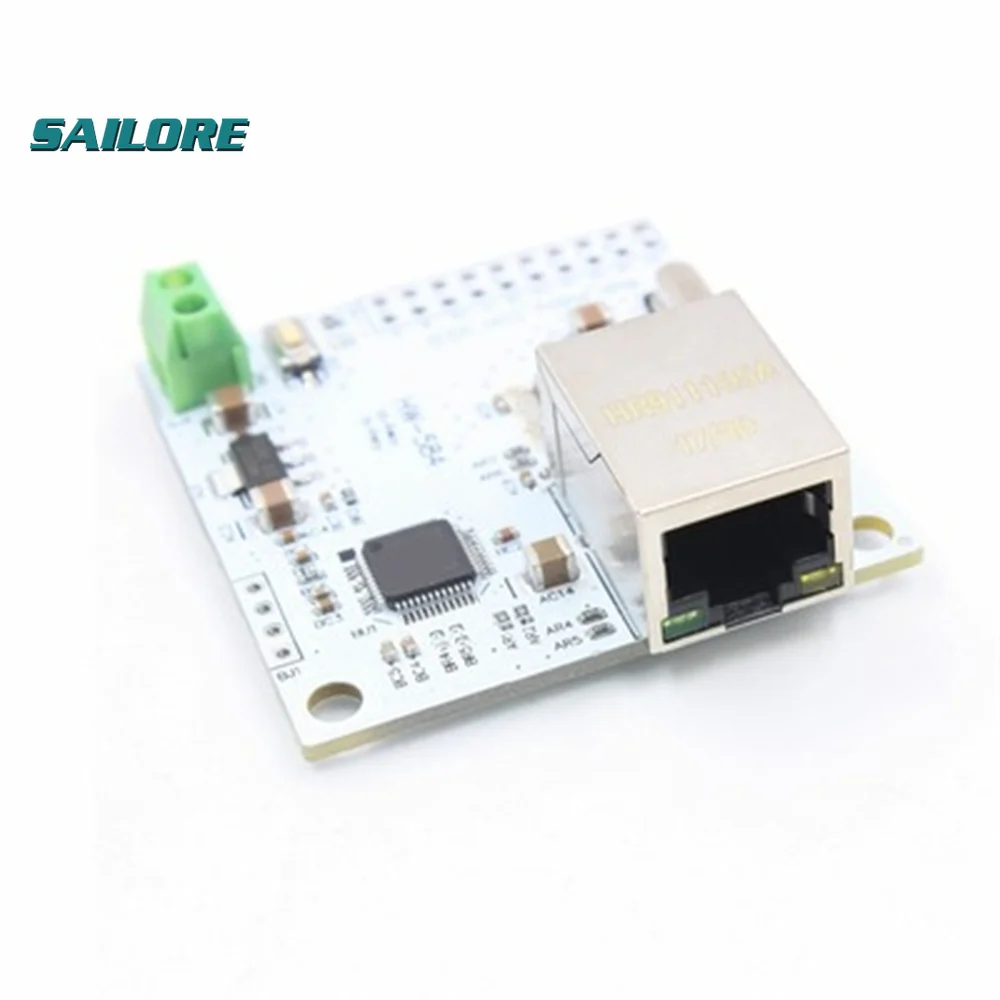 

Сетевое реле 28J60 W5100 RJ45, 8 каналов, 5 В