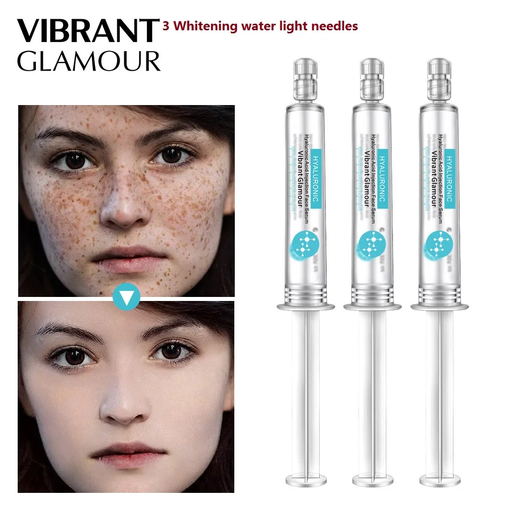 

VIBRANT GLAMOUR Hyaluronic Acid Facial Essence Whitening Moisturizing Serum Anti-wrinkle Acne Shrink Pores Nourishing Skin Care