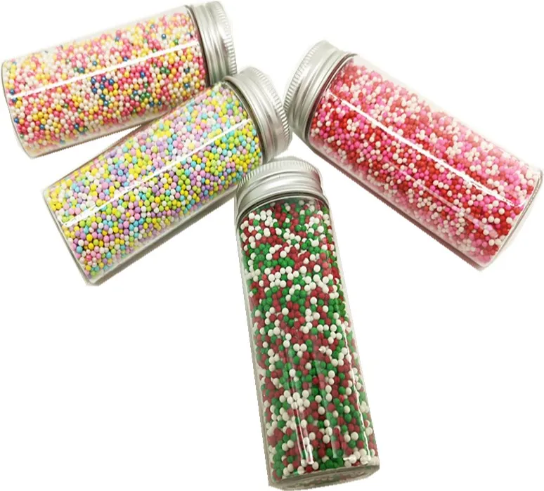 50 г съедобные красочные мини жемчужные сахарные бусины для украшения торта