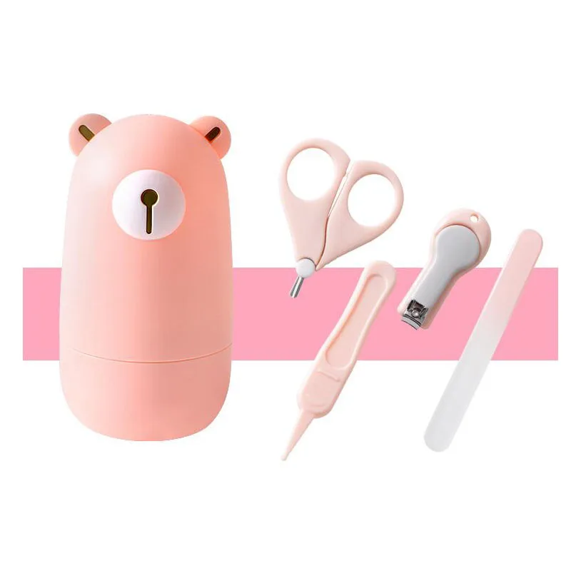 4 шт./компл. детям ножницы для стрижки ногтей кусачки детские Маникюр) малыша