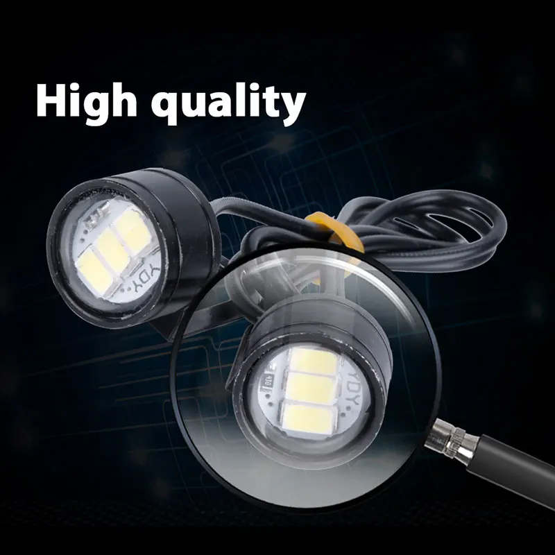 CARLitek 3SMD светодиодный моторный проектор Len прожектор руль светодиодная фара белый