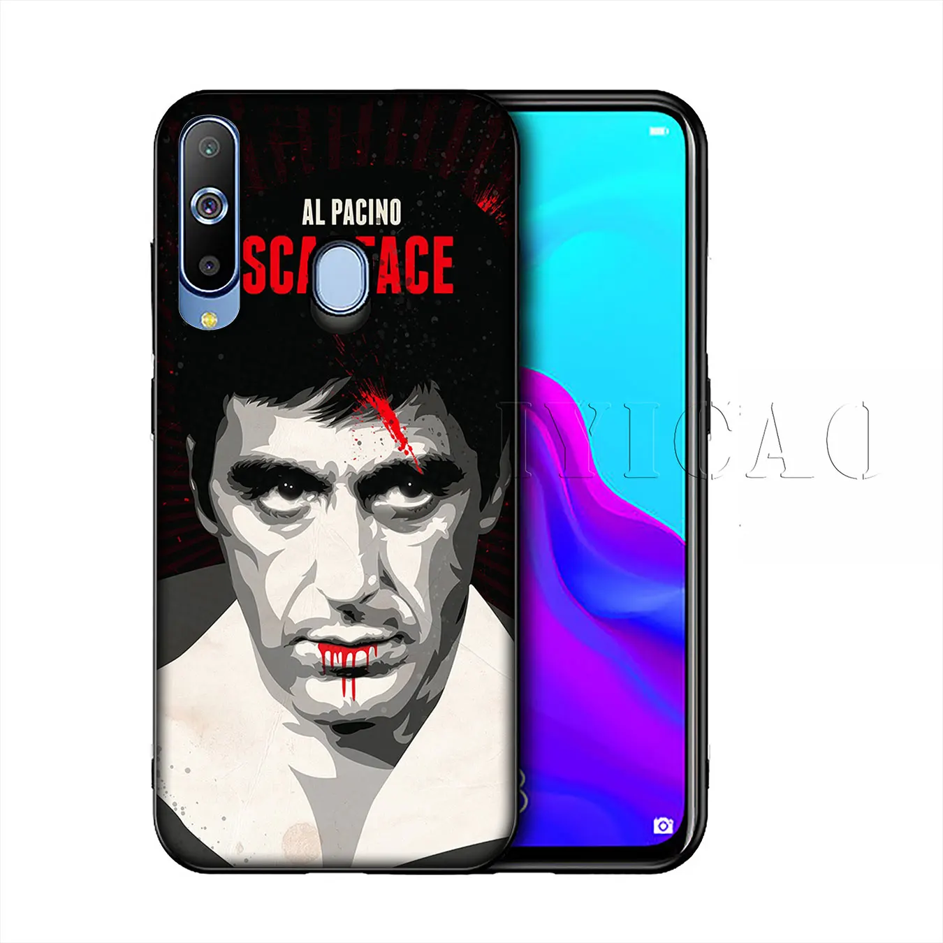 Scarface Тони Монтана роскошный высокий протектор на конце мягкий чехол для Samsung Galaxy