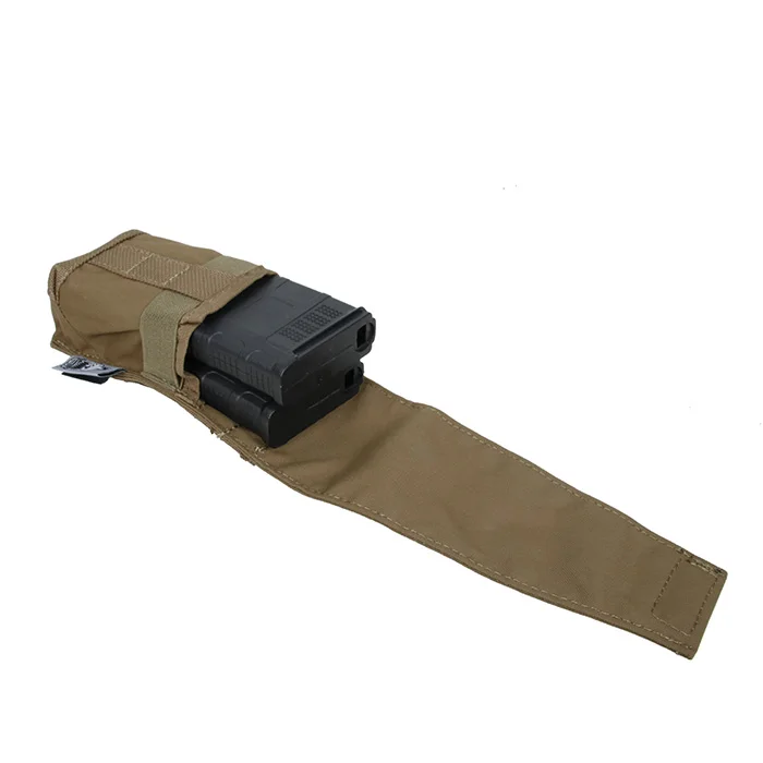 TBS Cordura двойной M4 подсумок Molle Mag Pouch Coyote коричневый(SKU051376