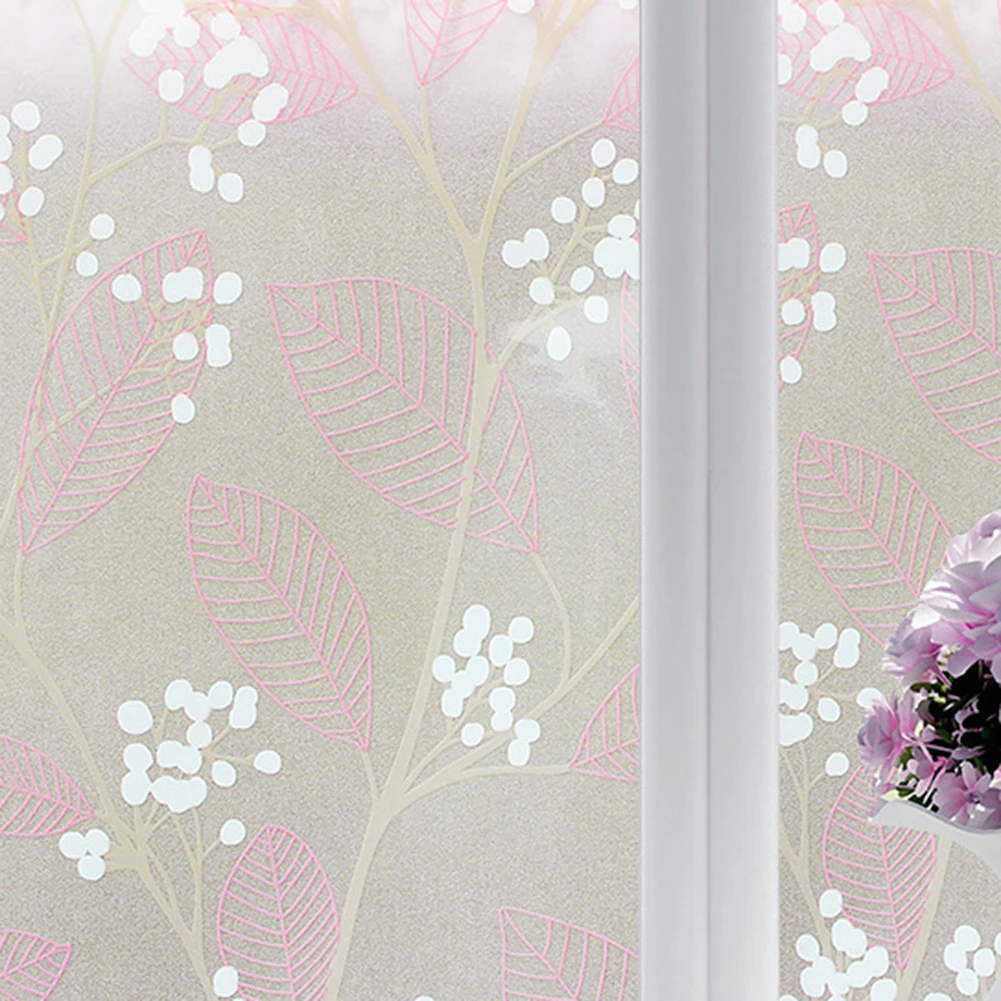 Самоклеящиеся наклейки на окна 60*200 см изоляция защита от солнца печать пленка