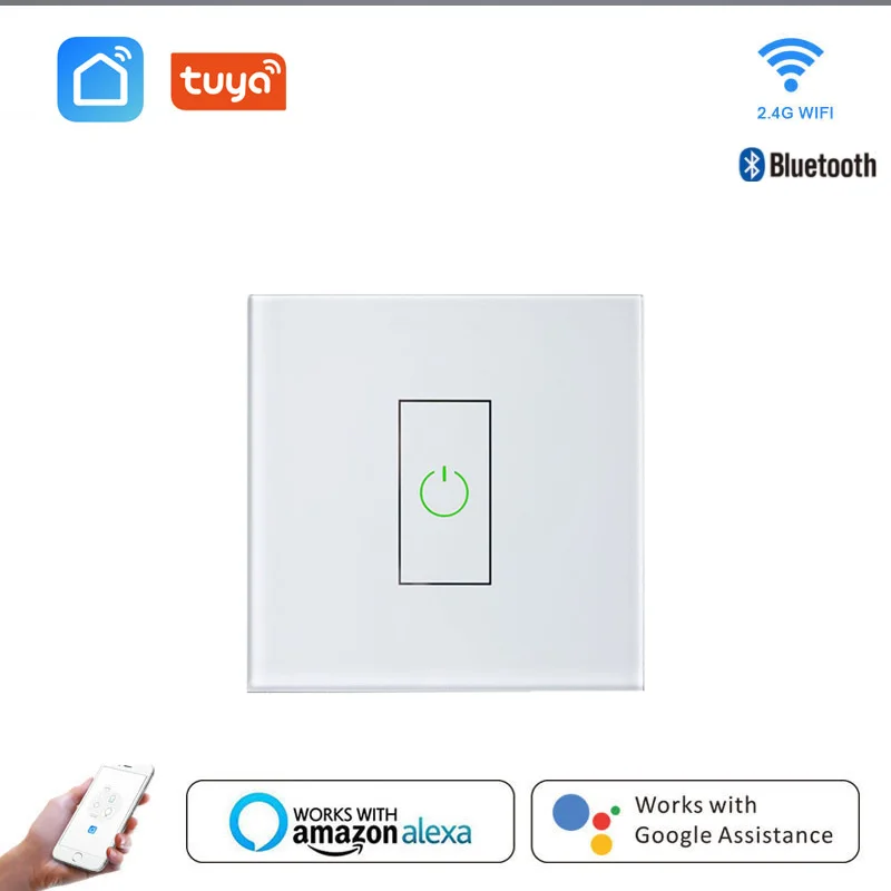 

WiFi Smart Boiler Switch Water Heater Smart Life Tuya APP Remote Control Alexa Google Home Voice Control