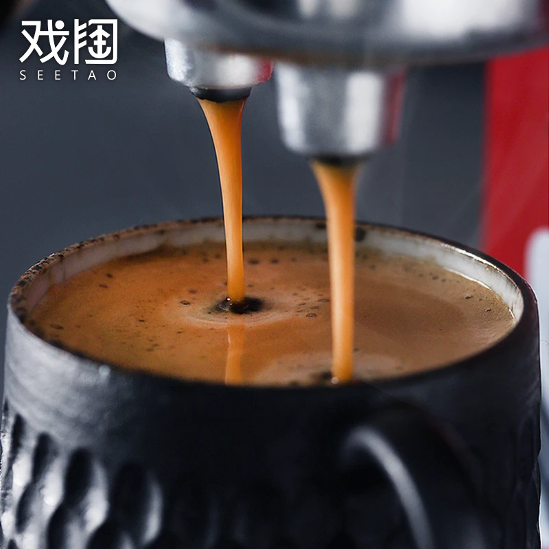 Ретро японская фарфоровая кофейная чашка ручная роспись Простые керамические