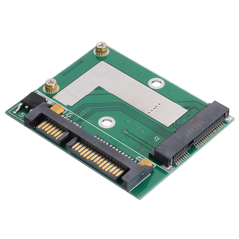 Универсальный mSATA SSD до 2 5 дюймов SATA 6 0 gps адаптер конвертер карты Модуль платы для