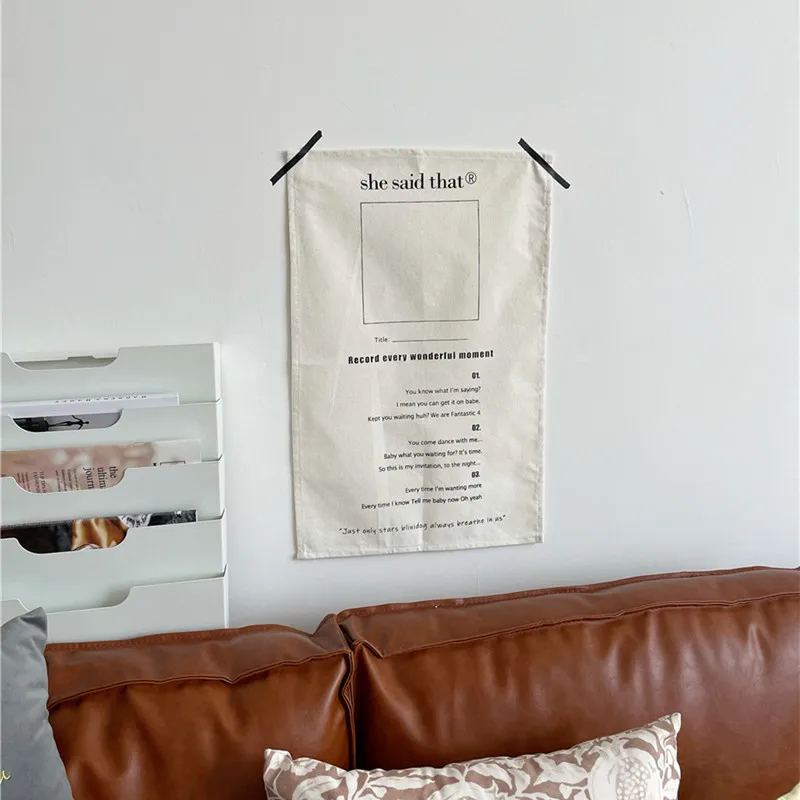 Cutelife скандинавский гобелен из ткани с буквами настенный декоративный салфетка