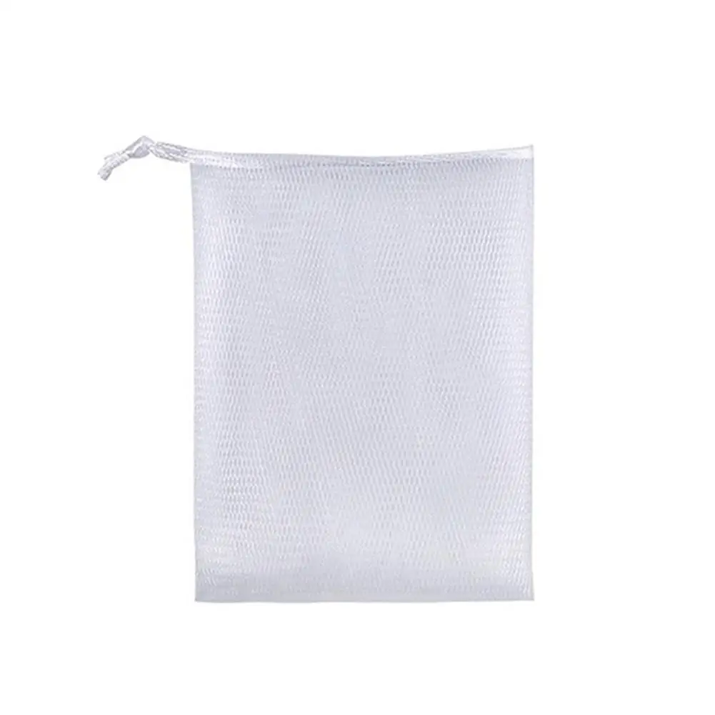 

1 шт./лот Мягкая сетчатая пенообразовательная Сетчатая Сумка с веревкой противоскользящая для мыла Ванная комната продажа мешочек душевые ...