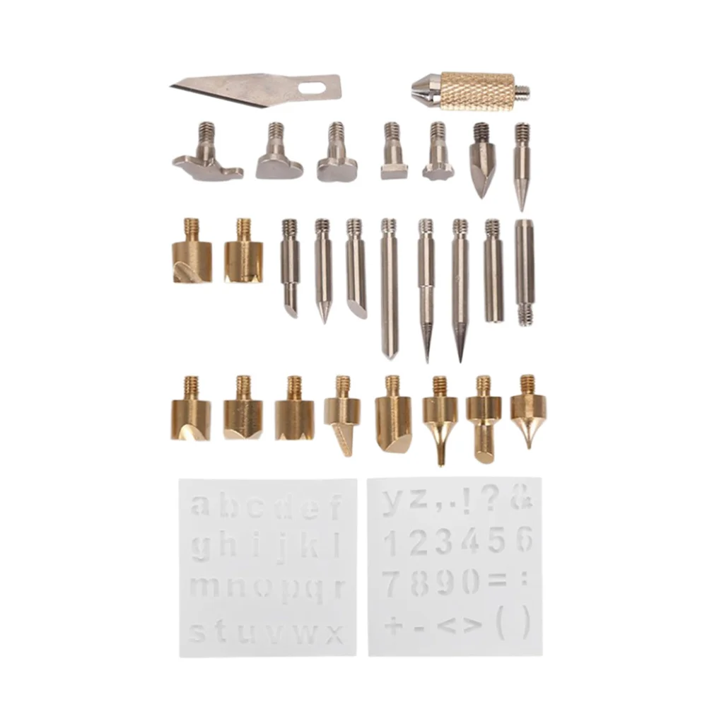 

28pcs Welding Soldering Iron Kit Adjustable Temperature Welding Tool Soldering Iron Tools (EU Plug)