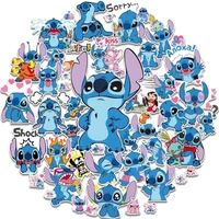 1050pcs cute cartoon stitch stickers anime cartoon waterproof sticker for kids laptop skateboard bike stikers toys