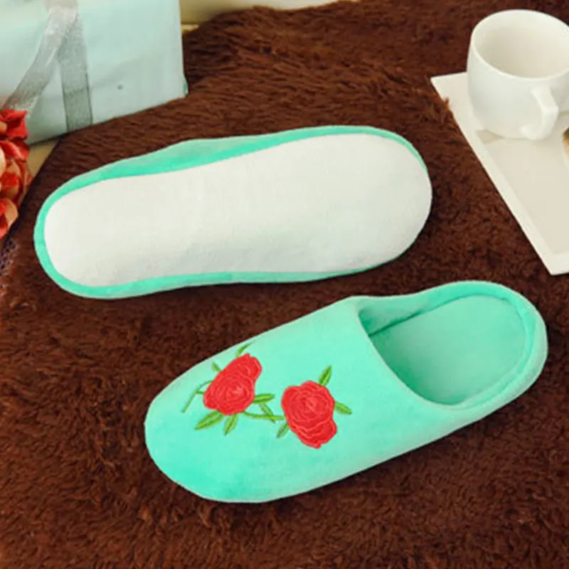 

Warm Slippers Women Men Indoor Floor Flat Shoes Spring Autumn Winter Warm Home Cotton Plush Suede
