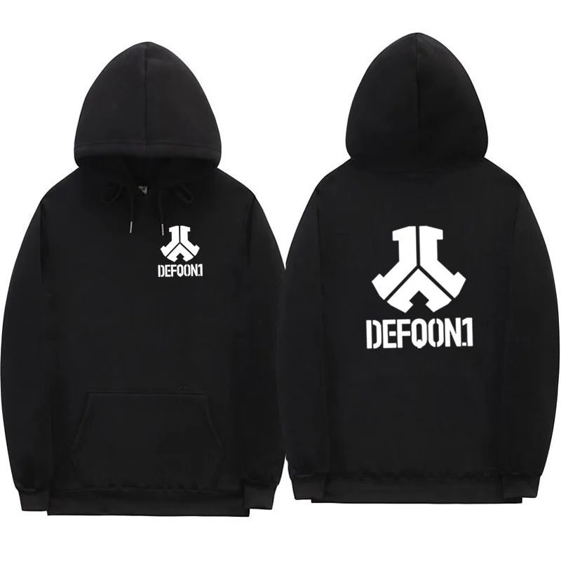 Новинка Defqon 1 толстовки рок-группа хип-хоп Мужская Толстовка зима осень Уличная Повседневная Флисовая Толстовка Пуловер
