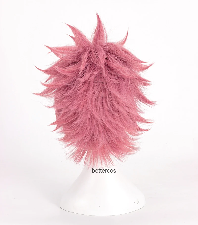Парик для косплея Сказочный хвост эфириу насу драгнеель Короткие Розовые