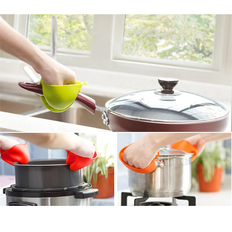 1 шт. силиконовые термостойкие перчатки для приготовления пищи|silicone gloves|cooking