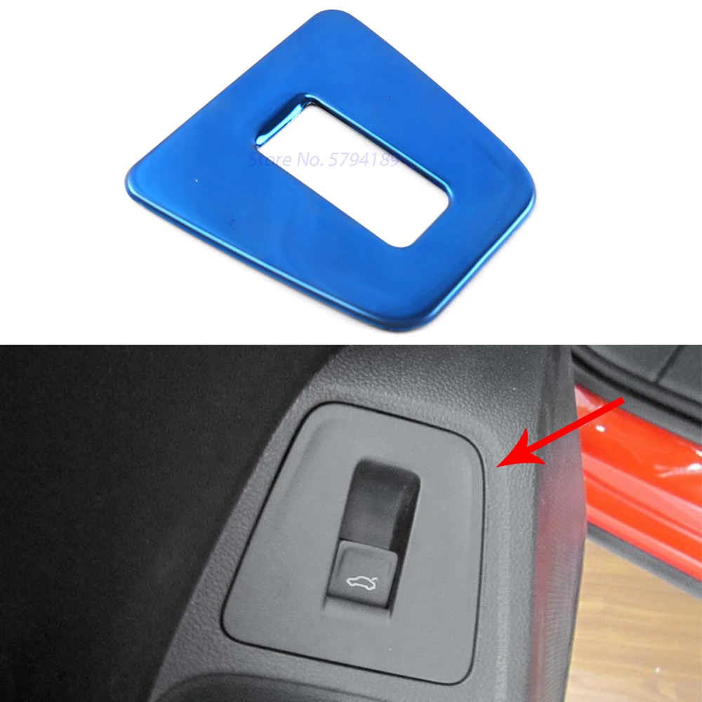 

For Volkswagen VW Tiguan Rear Trunk Switch Cover Trim Interior Accessories