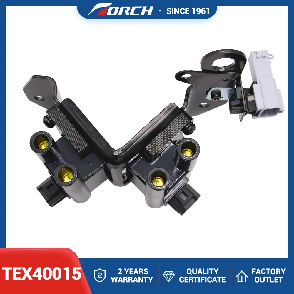 

Ignition Coil TEX40015 - Replaces UF308, C1350 - Compatible with Dodge Verna,Hyundai/ Accent/Atos/Coupe/Getz/Matrix