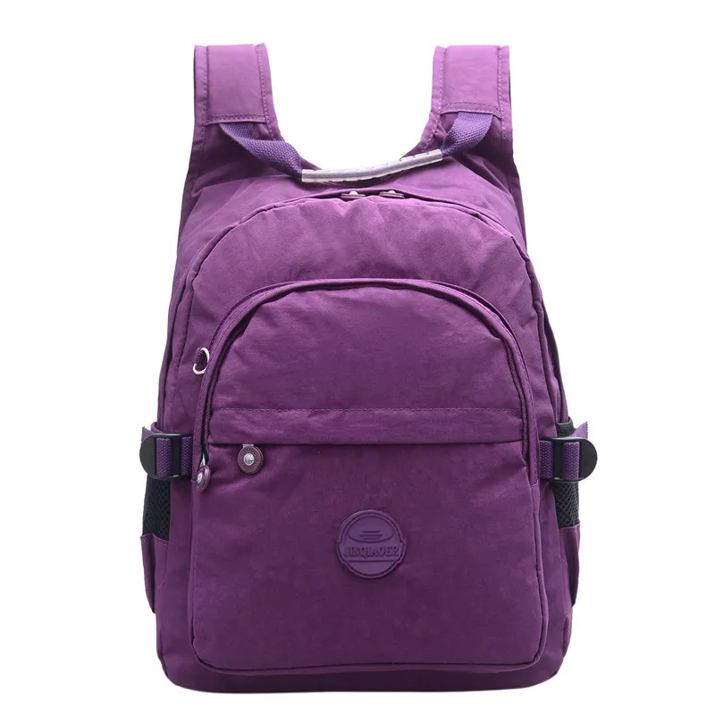 

Женский Многофункциональный школьный водонепроницаемый нейлоновый рюкзак, школьный рюкзак, новинка 2019, сумка через плечо, сумка для компью...