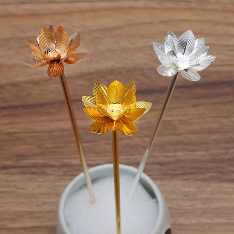 Медные шпильки для волос с цветочной основой 10 шт./лот 26 мм заколка сделай сам