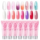 Полигель для ногтей COSCELIA, 15 мл, гель для быстрого наращивания ногтей, Полупостоянный лак, Гель-лак для ногтей, инструменты для дизайна ногтей