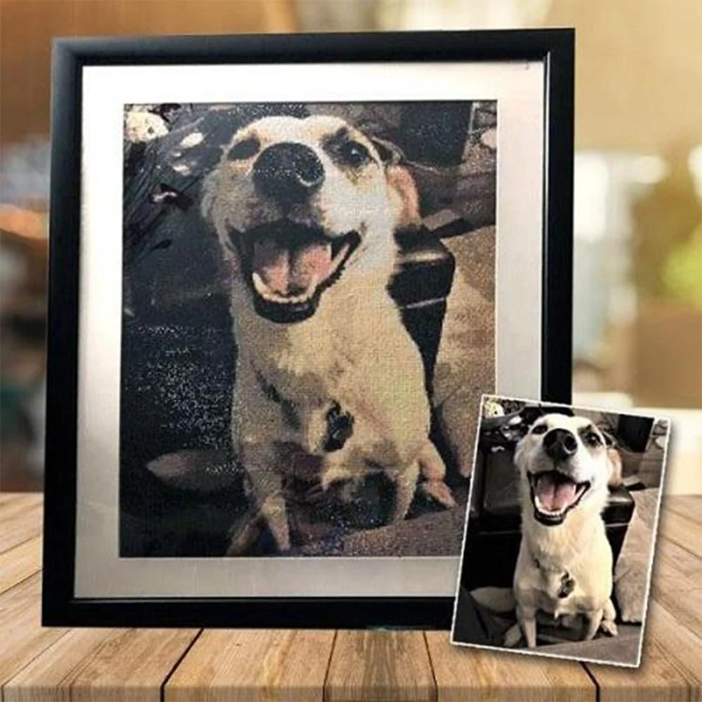 

Factory 5d Diamond Painting DIY Cross Stitch Acrylic Resin Full Mosaic Home Decor Manual Customize Animal Pattern DP3