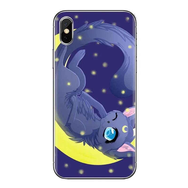 Lovely Cartoon Sailor Moon Luna Cats Soft Transparent Cases For Xiaomi Redmi 4A S2 Note 3 3S 4 4X 5 Plus 6 7 6A Pro Pocophone F1 |