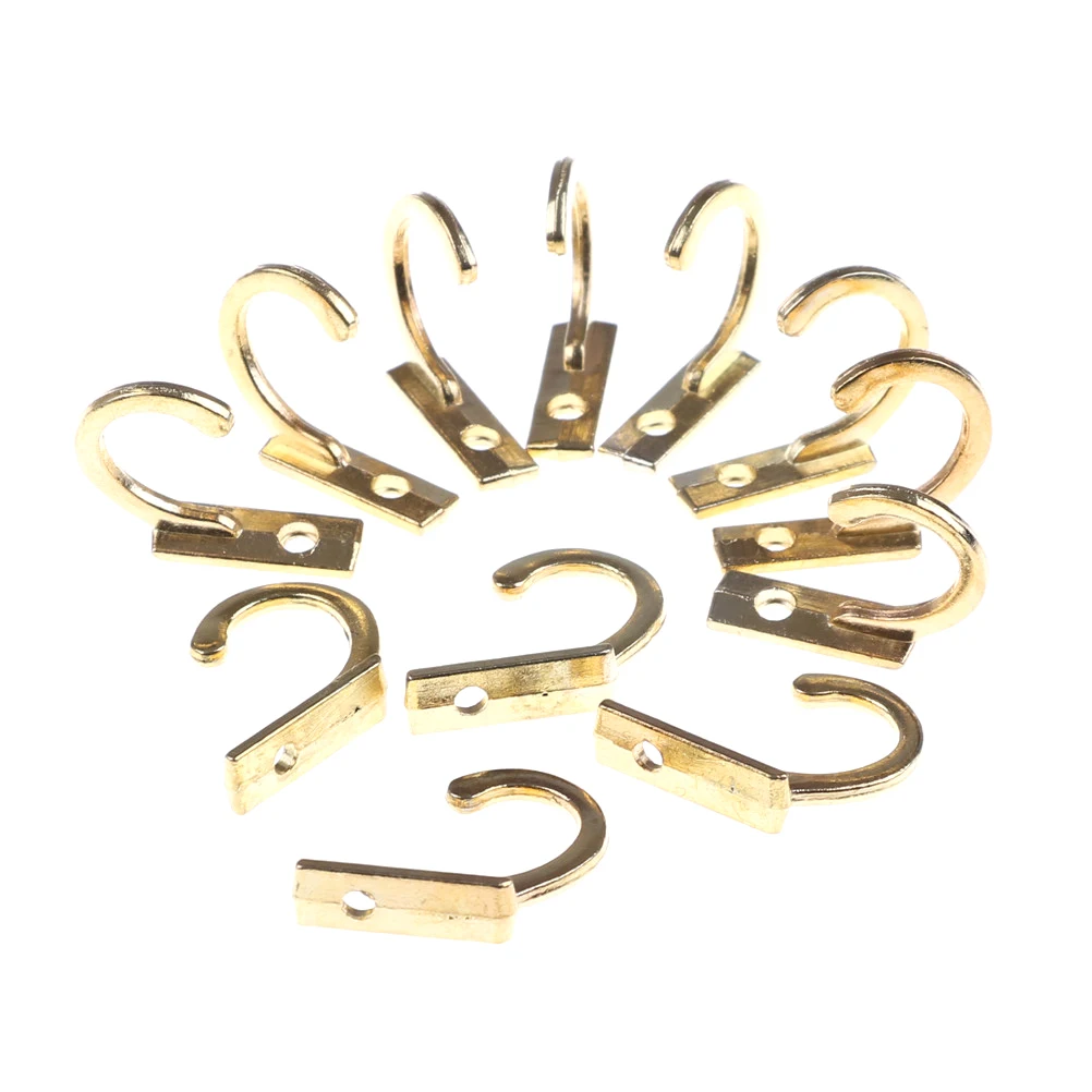 Небольшие крючки настенная вешалка изогнутая пряжка застежка с рогом крючок для