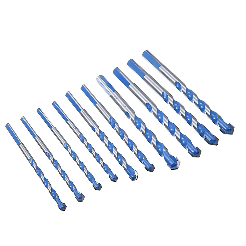 10 шт. Вольфрам твердосплавные сверла Многофункциональный конечной штамповки под