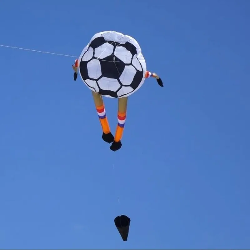 

free shipping football kite large soft kites flying for adults nylon kites windsocks kitesurf equipment outdoor games Puppy