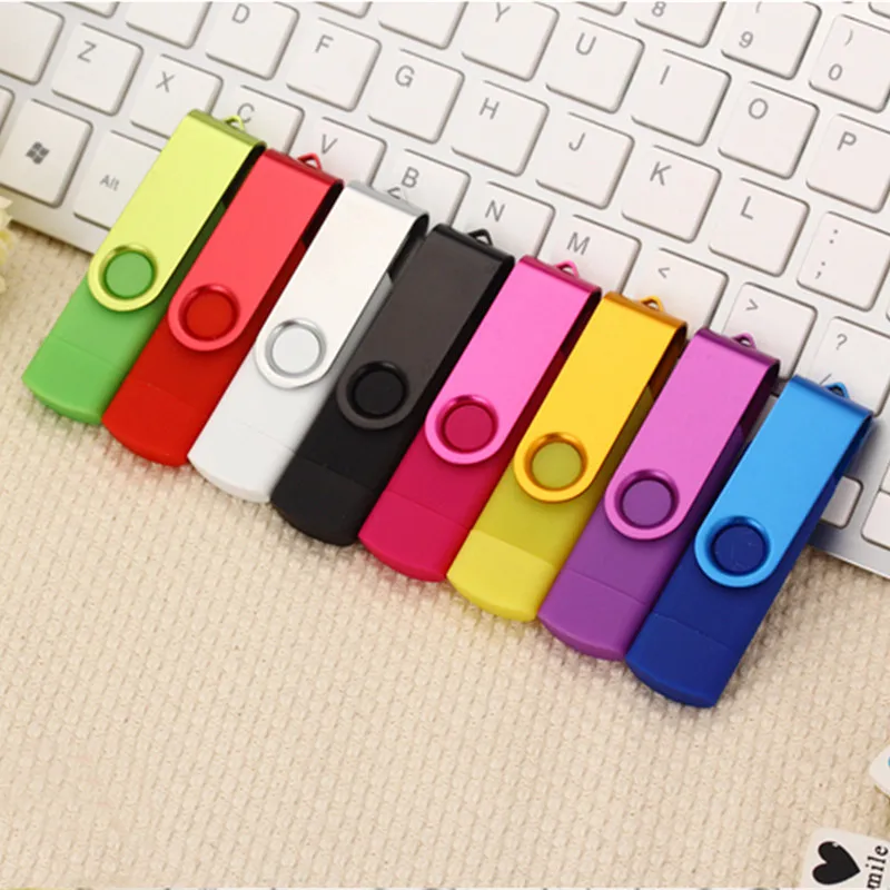 Флэш накопитель USB 2 0 OTG флэш Micro Usb тип в Флэшка 256 128 64 32 16 ГБ карта памяти для