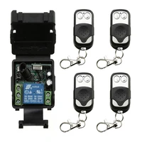 dc 12v 24v 1 ch channel 1ch mini wireless rf remote control light switch 10a relay output radio receiver module transmitter