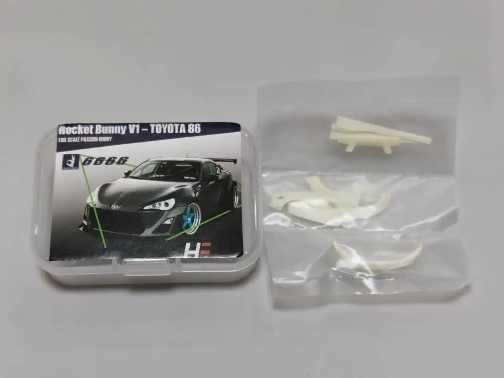 Гоночный автомобиль TM Model 1/64 из смолы автозапчасти литые игрушки сделай сам для