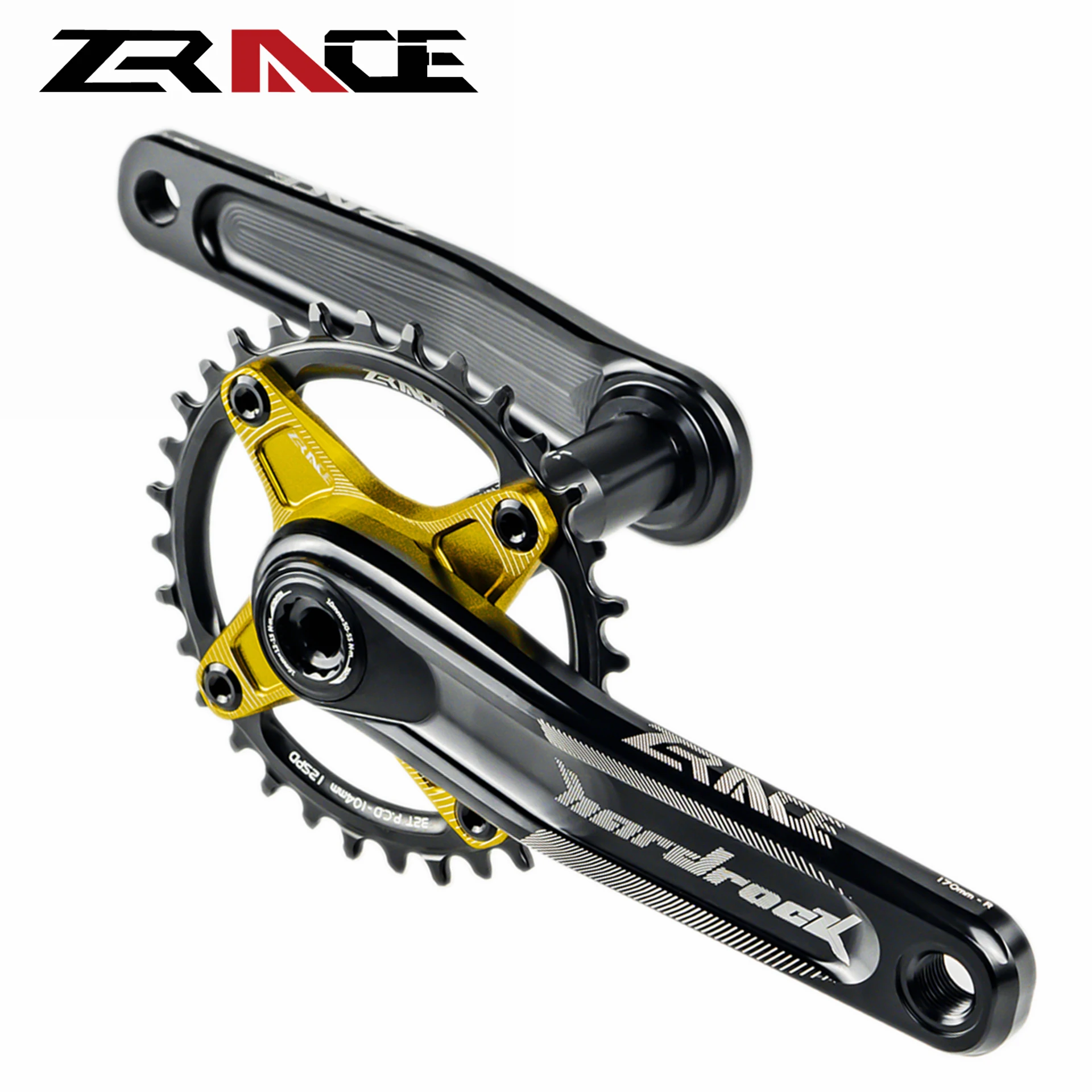 Zracing HARDROCK 1x10 11 12 скоростной коленчатый Набор для MTB XC / AM DH FR 170/175 мм 32T 34T BB83 bb68/73