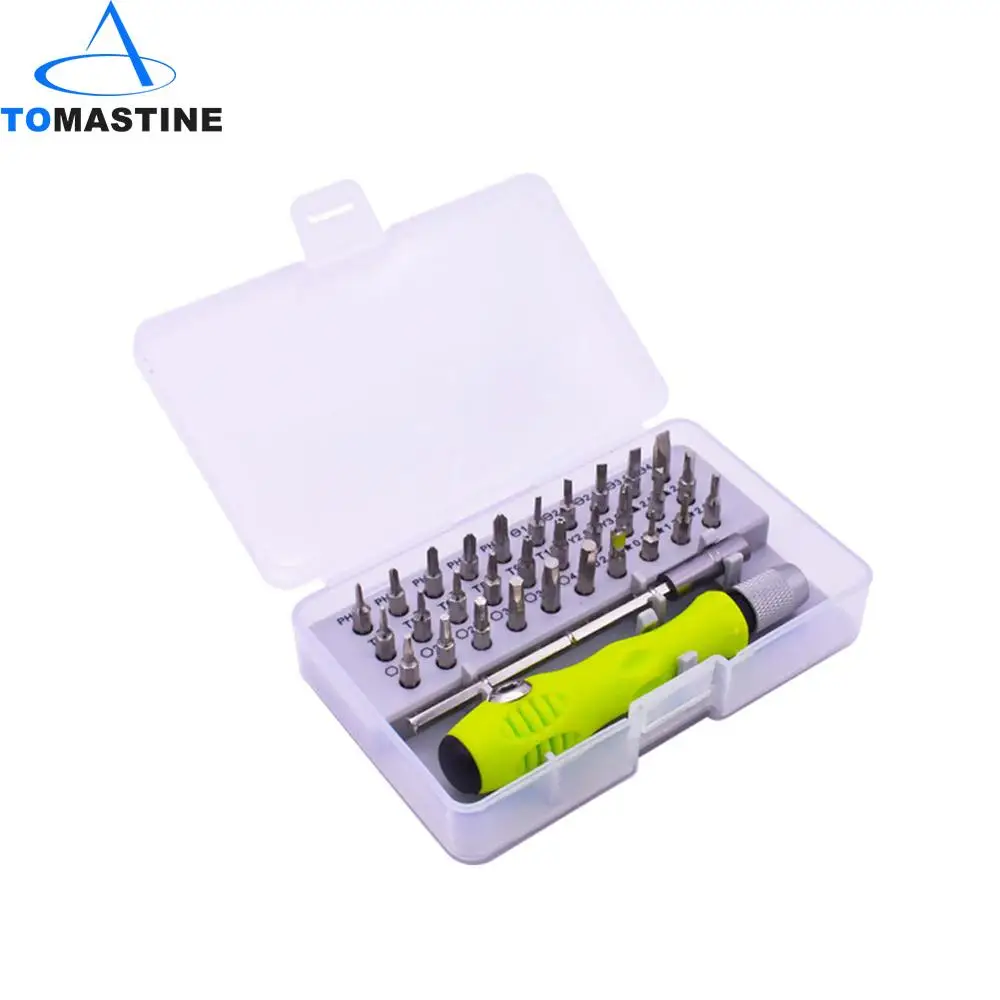 Набор прецизионных сменный магнитный отверток 32 в 1 Мини отвертка инструментов