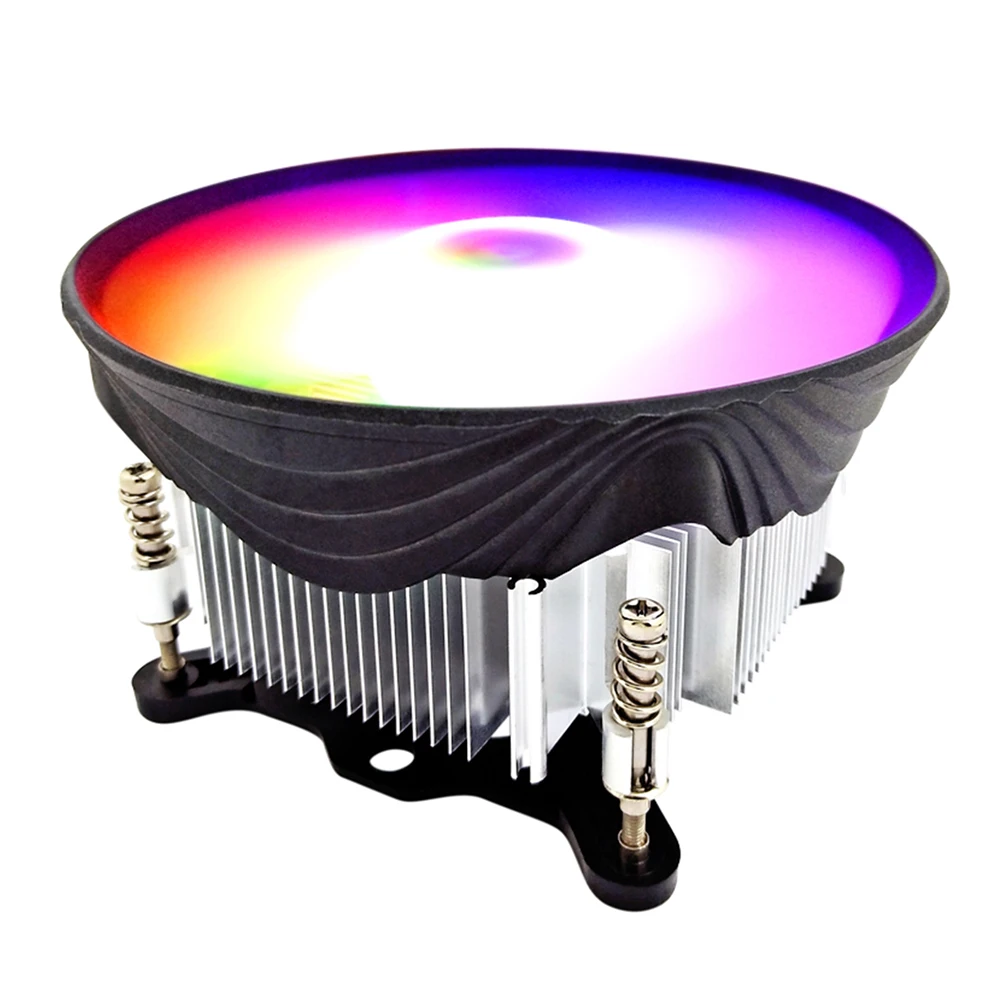 Охладитель CPU Снеговик RGB 120 мм винтовой монтажный теплоотвод для Intel LGA 1200 1150 1151 1155