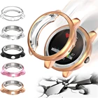 Защитный чехол из ТПУ для тренировочных часов Garmin Vivoactive 3, гальванизированный силиконовый чехол с защитой от царапин, роскошный бампер с рамкой