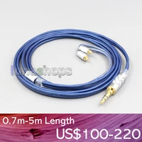ln007020 high definition 99 pure silver earphone cable for acoustune hs 1695ti 1655cu 1695ti 1670ss